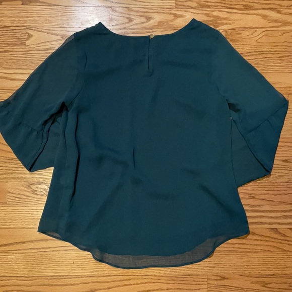 APT 9 Balloon Sleeve Peasant Top - Picture 7 of 7